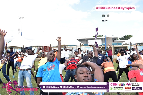 #CitiBizOlympics: Corporate Ghana gather for biggest sporting event [Photos]