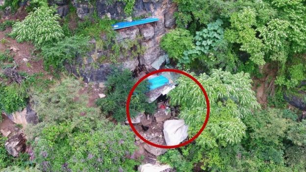 Fugitive on run for 17 years found living in cave by a drone