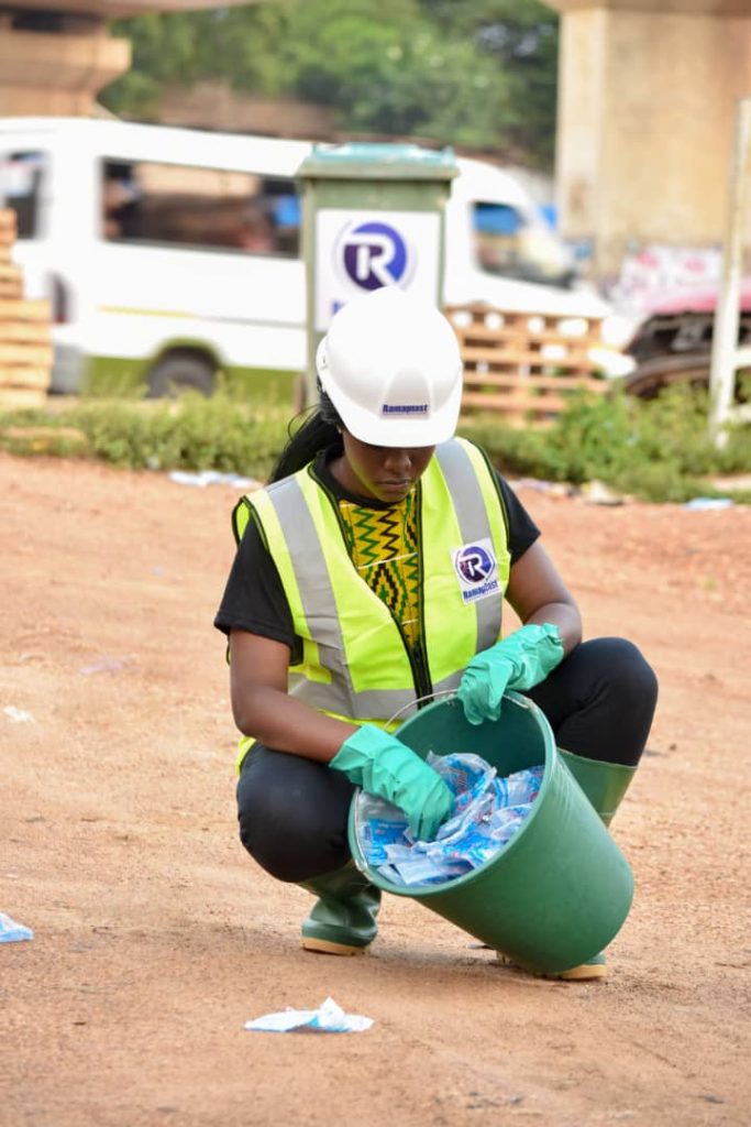 Tackling sanitation & creating jobs; 25-year old university graduate taps into plastic waste recycling