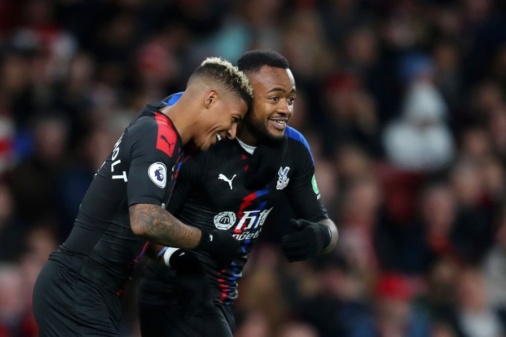 Jordan Ayew scores as Crystal Palace come from 2-0 down to draw at Arsenal
