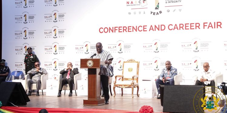 President Akufo-Addo addresses NABCO Anniversary