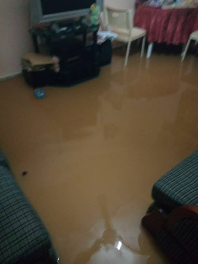 Parts of Winneba flooded after hours of heavy rains