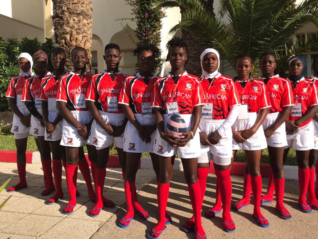 Ghana Rugby Women’s Sevens national team shines in Tunisia.