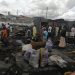 Fire at kumasi central market