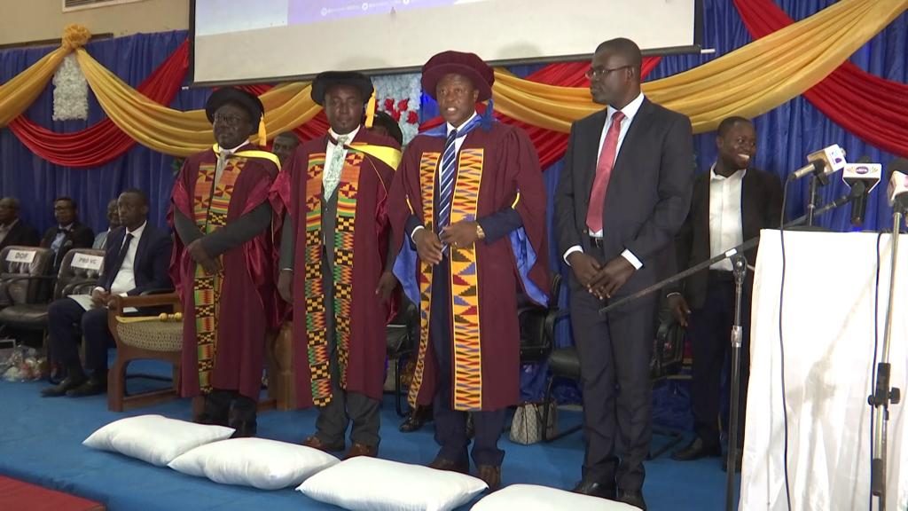 Takoradi Technical University inducts first Vice-Chancellor