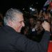 Nabil Karoui was greeted by cheering supporters in Tunis following his release