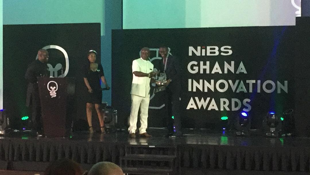 Bernard Avle wins 2019 NiBS Innovative Personality award