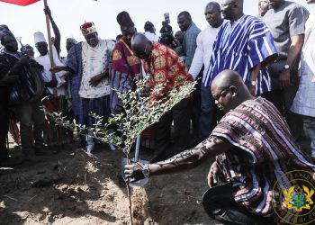 Nana Addo cuts sod for $993m Pwalugu Dam and irrigation project