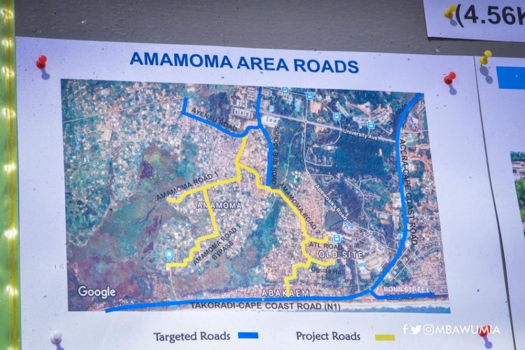 Bawumia cuts sod for 30km Sinohydro Cape Coast inner city roads