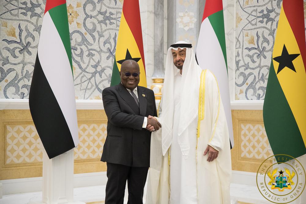 Ghana, UAE sign five co-operation agreements; pledge to deepen bilateral ties