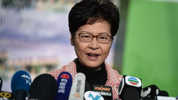 chief executive carrie lam