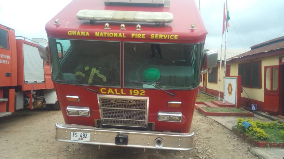 New Juaben Fire Service staff complain about old fire truck
