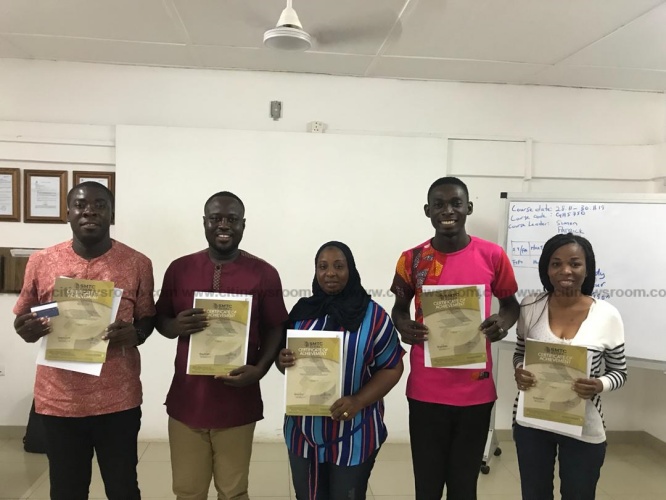 Tullow facilitates BOSIET certification for five journalists