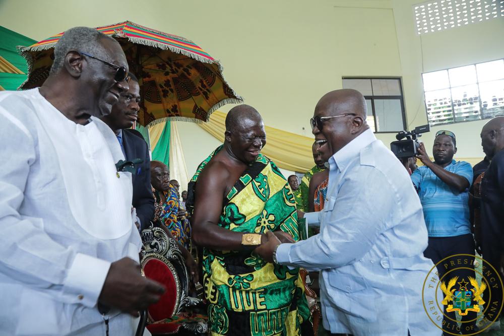 1,190 vehicles being supplied, 962 structures being built for SHSs – Akufo-Addo