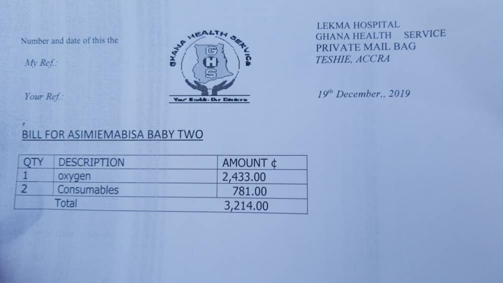 Couple appeals for GHS5,260 to settle medical bills of twin babies in intensive care