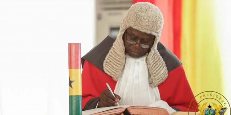 chief justice anin yeboah