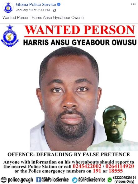 Businessman sues Ghana Police for declaring him wanted