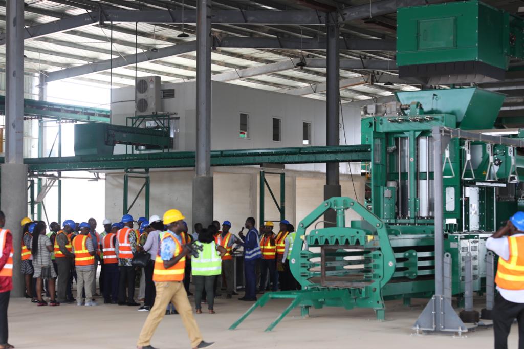 MPs tour completed Kumasi compost and recycling plant