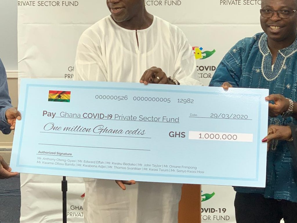 COVID-19:  Private sector successfully launches fund to support Government