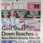 Newspaper Headlines: Tuesday, March 24, 2020