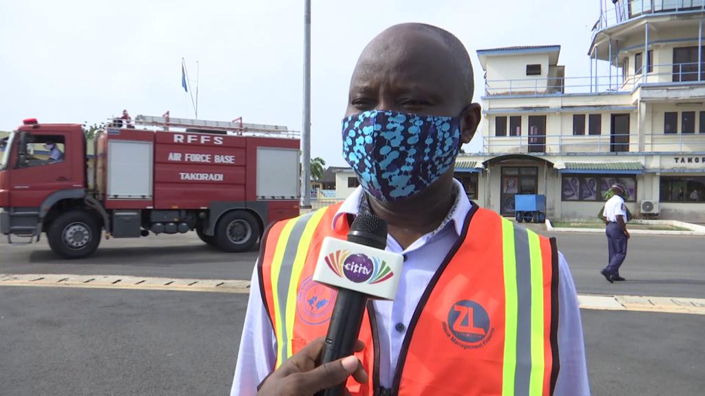 Takoradi airport benefits from Zoomlion disinfection exercise