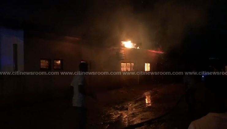 Ho: Assemblies of God church catches fire during online service