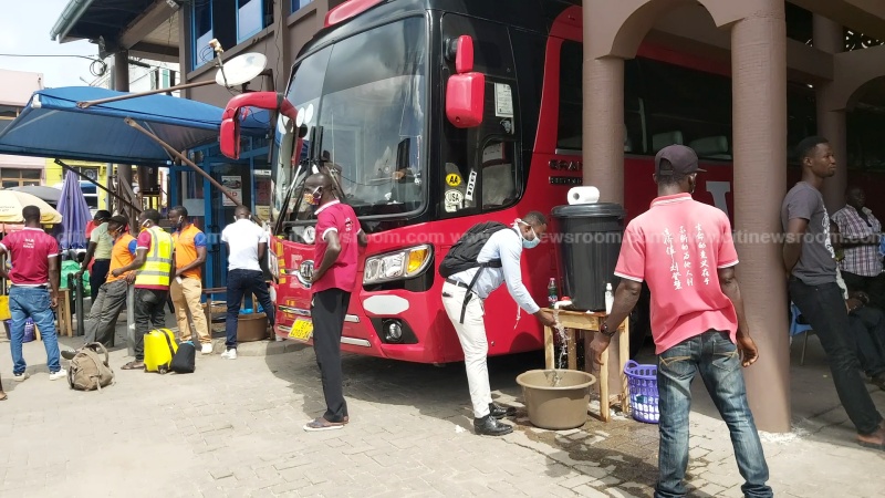 Kumasi: Commuters begin long-distance travels right after lifting of lockdown