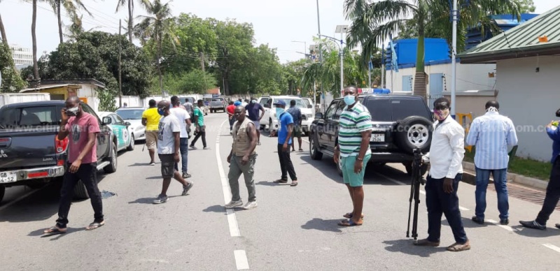 NDC supporters besiege City Escape Hotel over alleged EC workshop