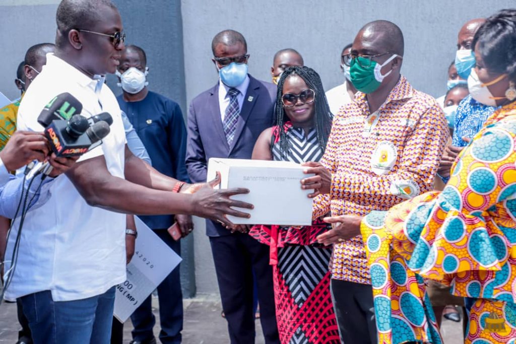 COVID-19: Bryan Acheampong donates to seven E/R constituencies, health facilities 