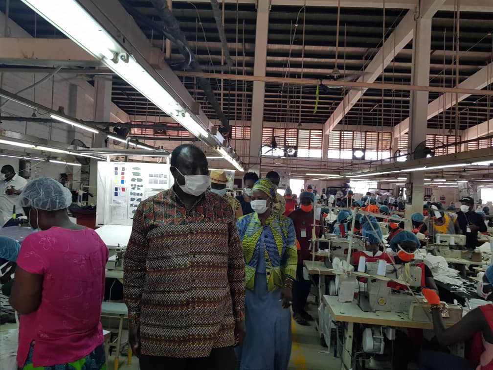 COVID-19: Local production of PPE begins in Ghana [Photos]