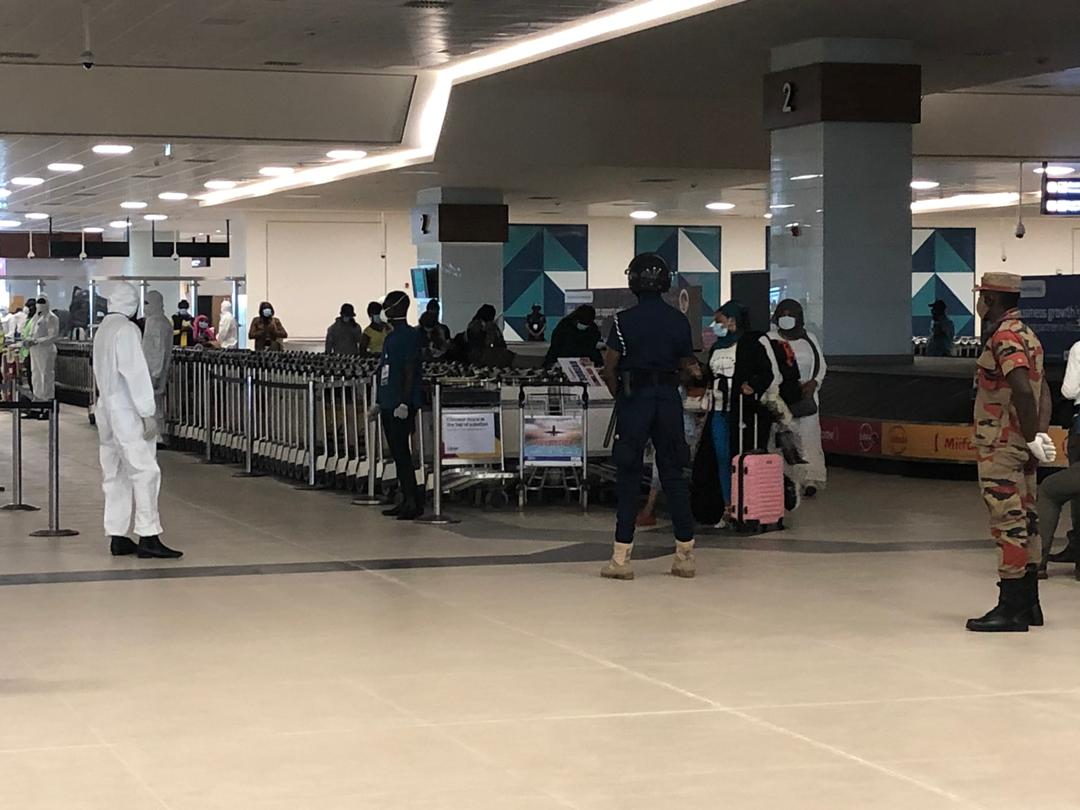 245 Ghanaian deportees from Kuwait arrive at Kotoka International Airport