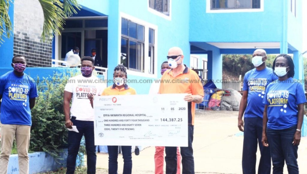 W/R: Effia-Nkwanta Hospital receives GHS144,387 donation to purchase ventilator