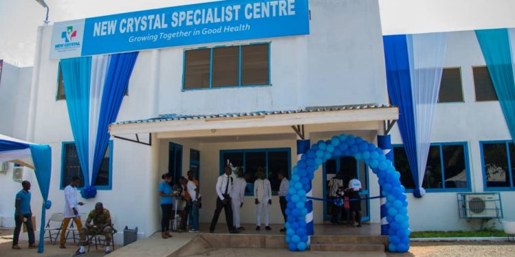 New Crystal Health Services branch in Tema.