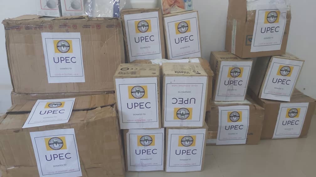 COVID-19: UPEC supports Upper East Health Directorate with PPE