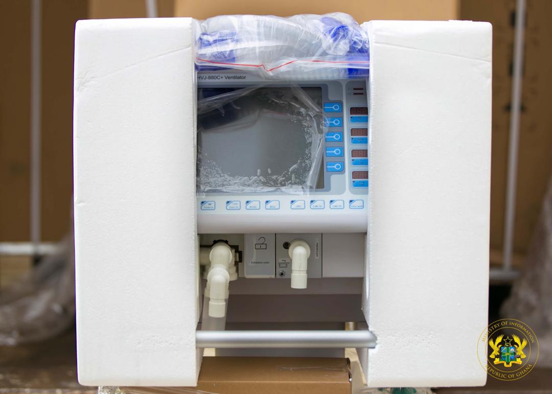 COVID-19: Two companies donate 10 ventilators to government