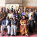 Youth leaders for Health Ghana, led by Dr. Anie (far right) in  a meeting with Ghana Ambassador to Ethiopia, H.E Amma Twum-Amoah (seated in the middle)
