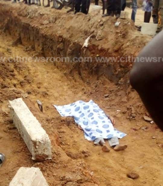 Ashongman Estate: Two construction workers die after wall collapses on them