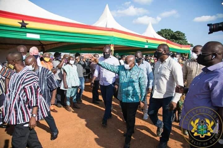 Akufo-Addo cuts sod for construction of $49M Damongo water project