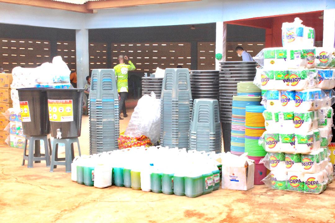 GIADEC donates PPEs, other hygiene items to communities in Western North