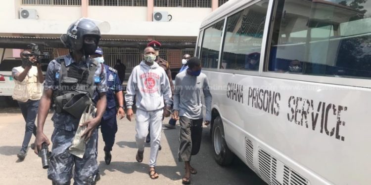 Takoradi kidnapping suspects in court1
