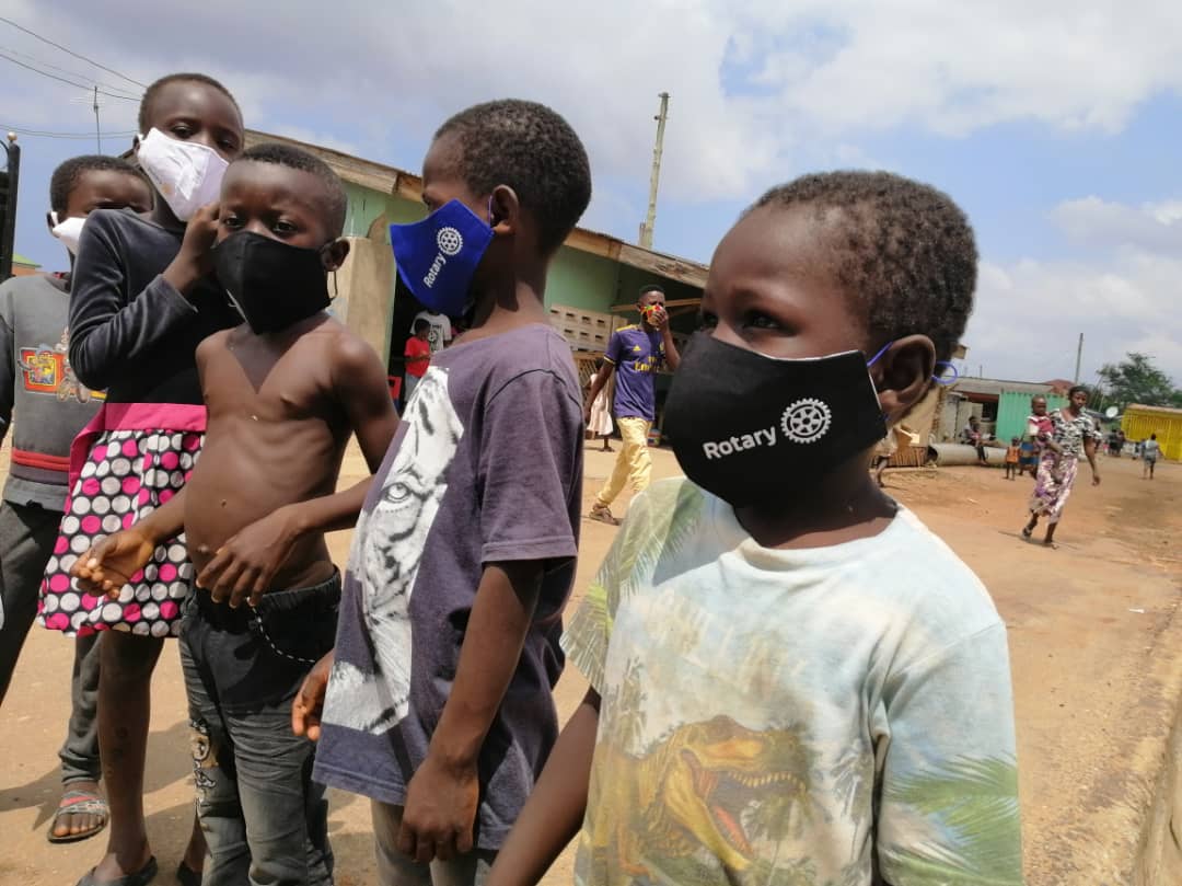 Accra-East Rotary club donates face masks to fight COVID-19