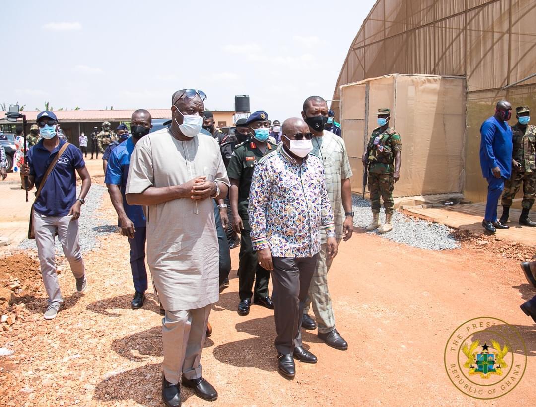 Akufo-Addo commissions 75 greenhouses and innovation centre [Photos]