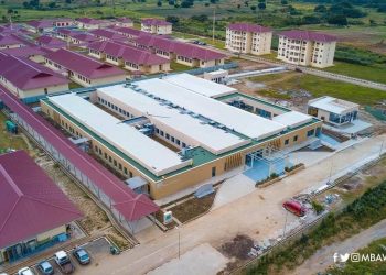 Aerial view of Ghana's Infectious Disease Centre. Credit: MBawumia, Facebook