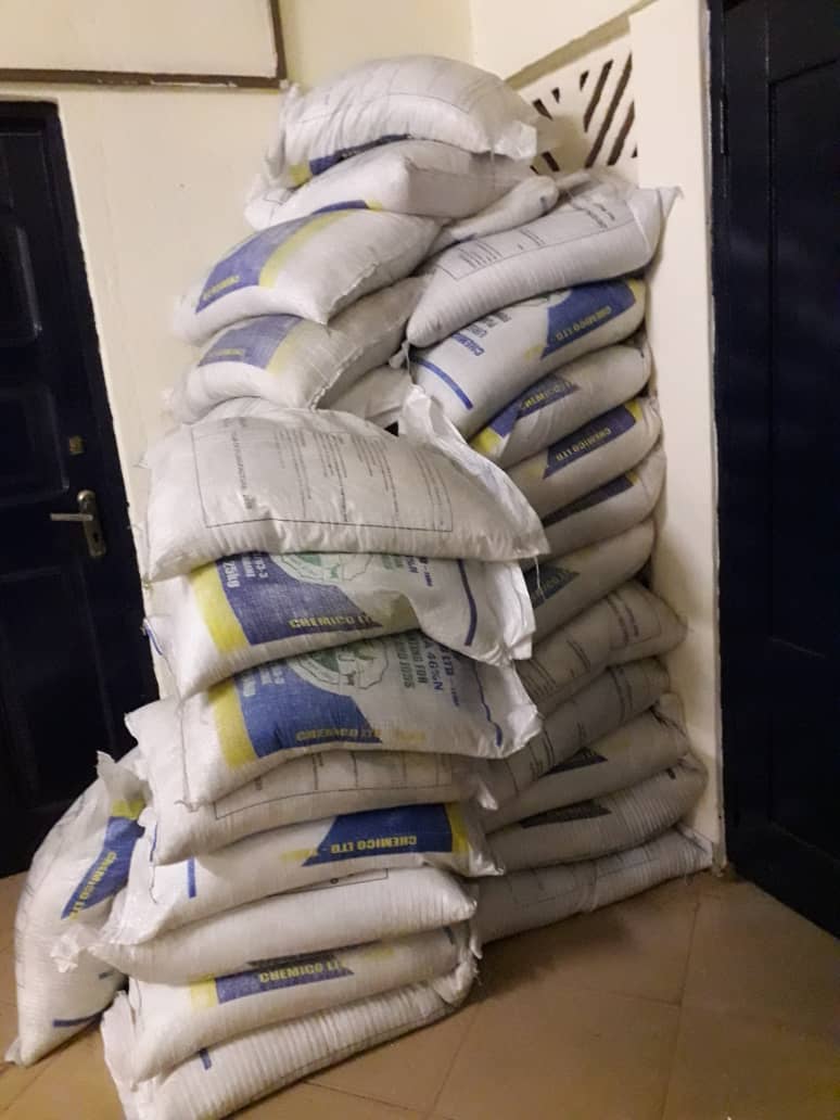 U/W: Immigration officials intercept 84 bags of suspected PFJ fertilizer