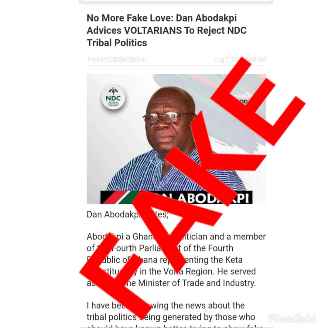 Abodapki distances himself from ‘malicious write-up’ on tribal politics