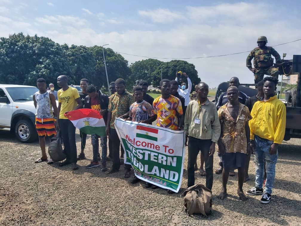 Arrested Western Togoland secessionists airlifted to Accra