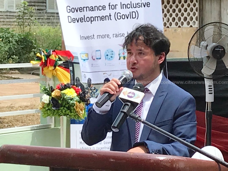 GIZ’s Country Manager for Governance for Inclusive Development, Raphael Frerking