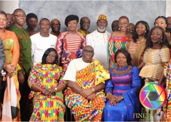 The High Commissioner, His Excellency Papa Owusu-Ankomah, his spouse, the deputy High Commissioner, Mrs Rita Tani Iddi and Staff of the Ghana High Commission, London.