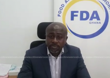Emmanuel Nkrumah, Head of the Cosmetics and Household Chemicals Department, FDA