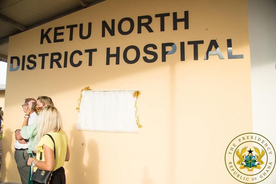 Akufo-Addo commissions €14.5 million 60-bed hospital in Ketu North